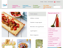 Tablet Screenshot of dansukker.no